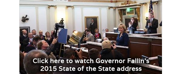 Click here to watch Governor Fallin deliver the 2015 State of the State address.